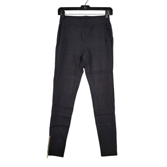 Iman Black Super Soft Leggings Sz XS - Picture 1 of 10